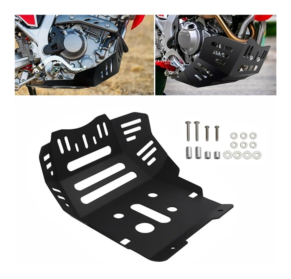Motore Fuoristrada Piastra Protezione 4mm Di Spessore Moto Sotto La Copertura Protezione Del Motore Piastra Paramotore Guardia Telaio Per CRF300L CRF 300L 300 L 2021-2022-2023