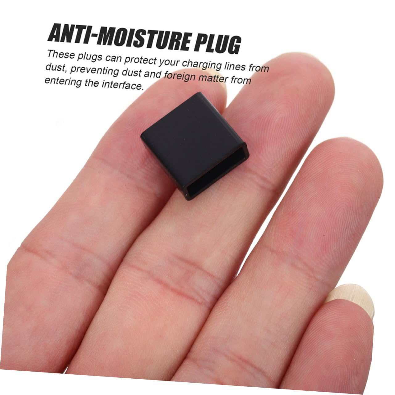 HOMSFOU 150piezas Tapones Antipolvo USB De Silicona Protección para Conectores USB para Mantener La Limpieza y Funcionalidad De Dispositivos