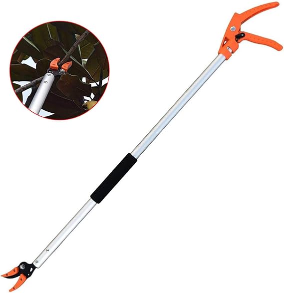 Tree Trimmer Long Reach with Telescopic Handle, Tree Pruner Garden Tool