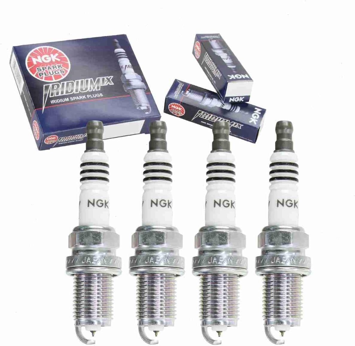 4 pc NGK Iridium IX Spark Plugs compatible with Mitsubishi Outlander Sport 2.0L L4 2011-2020