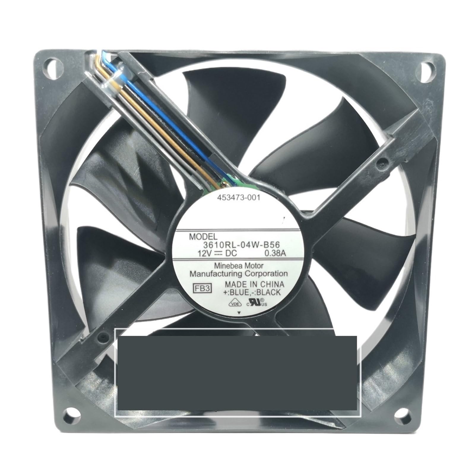 TYHUJKKL 3610RL-04W-B56 9225 12V 0.38A four wire chassis
