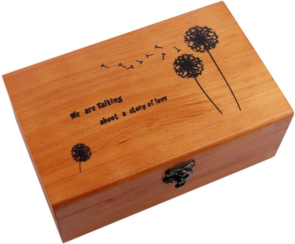 Riosupply Sewing KitWooden Sewing Box Elegant Retro Style Woody Sewing