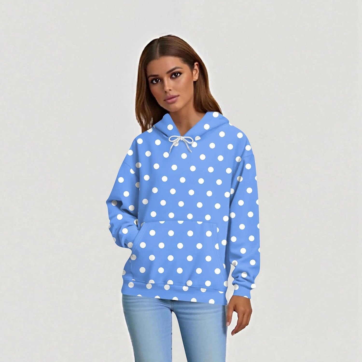 Women's Oversized Hoodies, Fall Casual Tops Workout Sweatshirts Fall Outfits for Women - Image 6