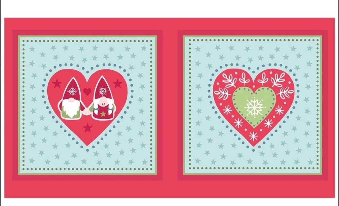 Hygge Christmas Cushion Panel by Lewis & Irene - 100% Cotton - Simply Sew Crafty™