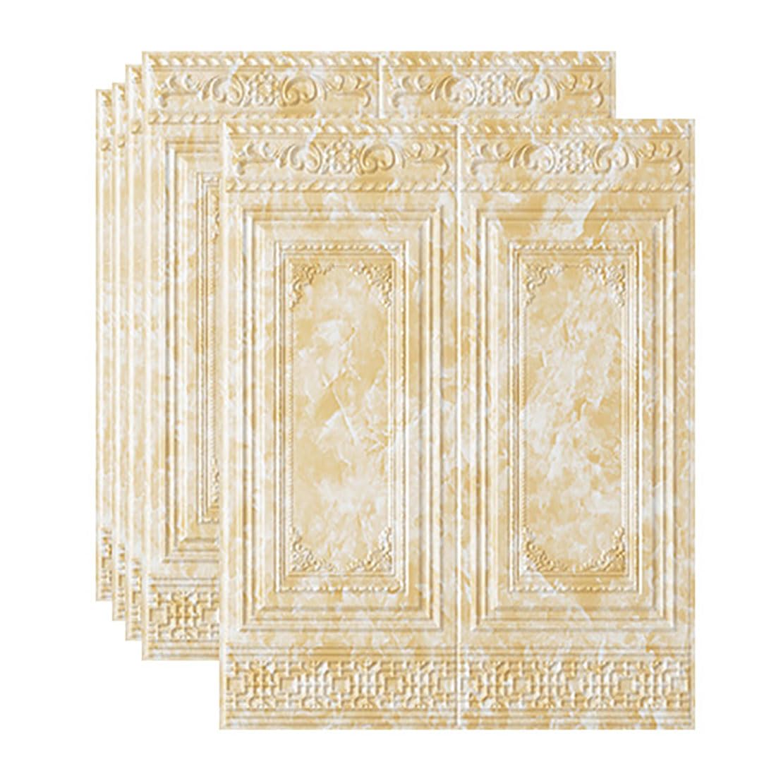 CashMuch 3D Schaumstoff Wandpaneele 50x280cm - Selbstklebend & Schalldämmend