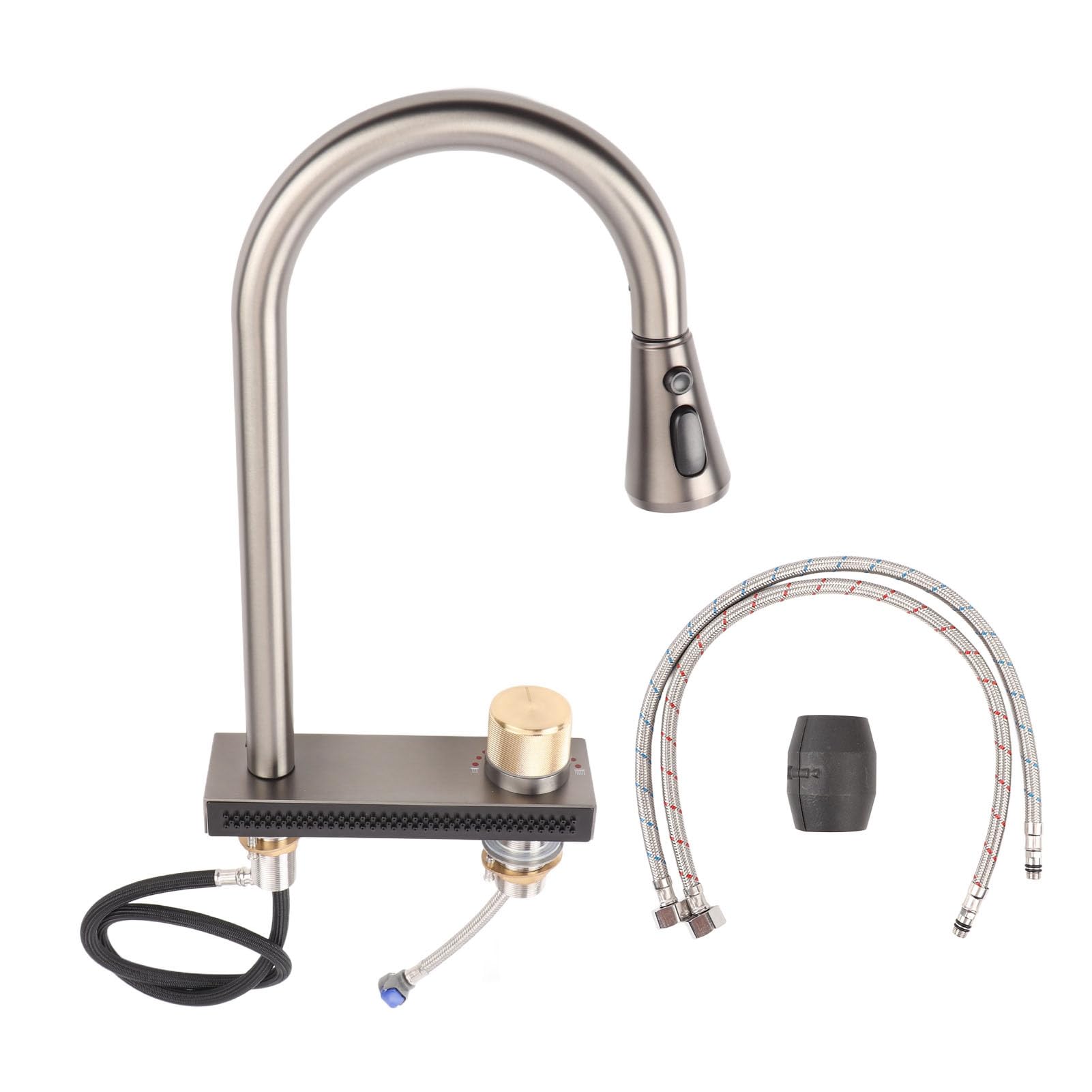 Rengue Rubinetto da a Cascata con Spruzzatore a Discesa Rubinetto