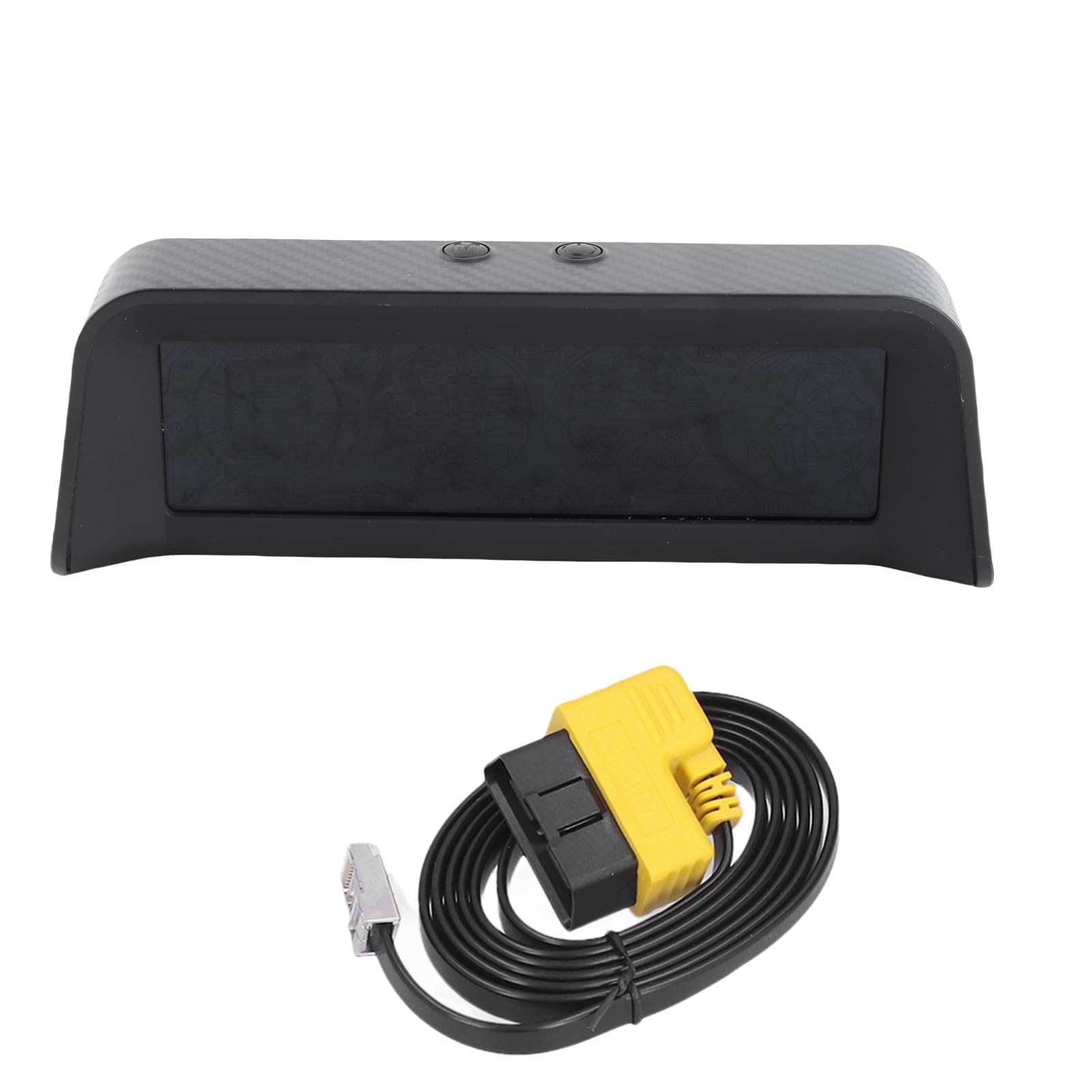 Pantalla HUD Inteligente para Coche, Velocidad OBD, Temperatura del Agua, Alarma de Exceso de Velocidad y Sensor Luz
