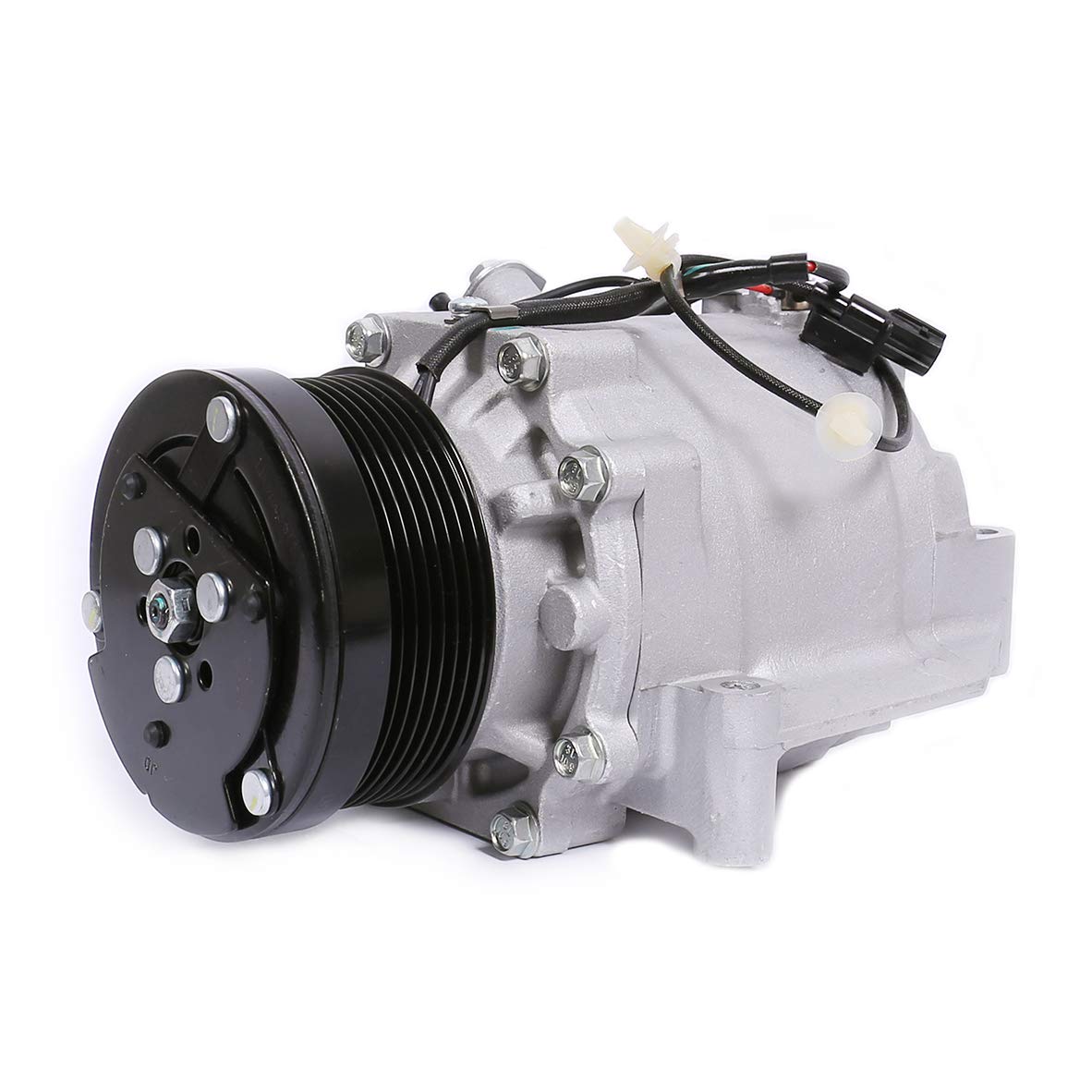 FKG AC Compressor and A/C Clutch CO 4918AC, 38810RRBA01, 38810RNAA02 fit for 2006-2011 Honda Civic 1.8L