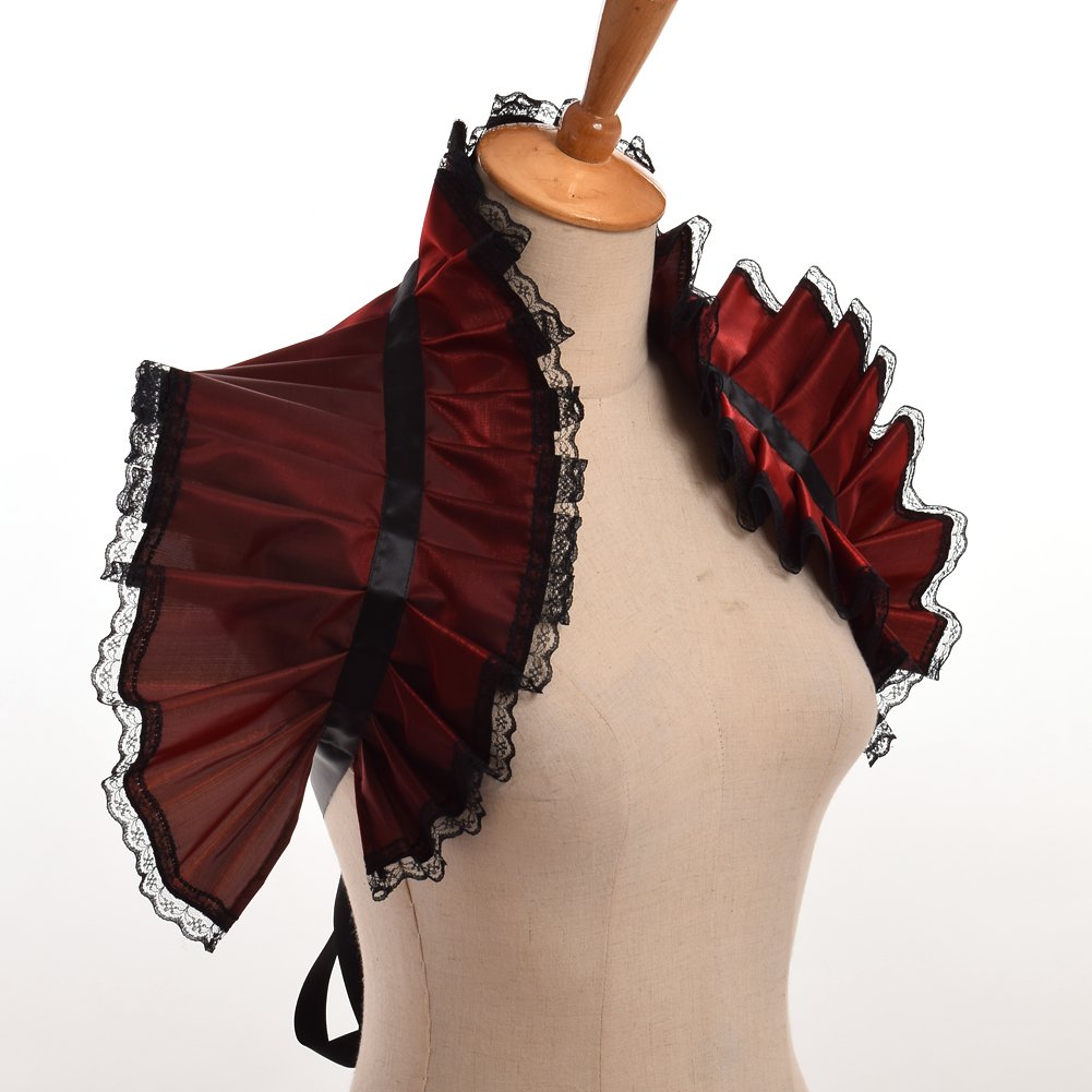 GRACEART Vittoriano Increspatura Collo Bolero Collare