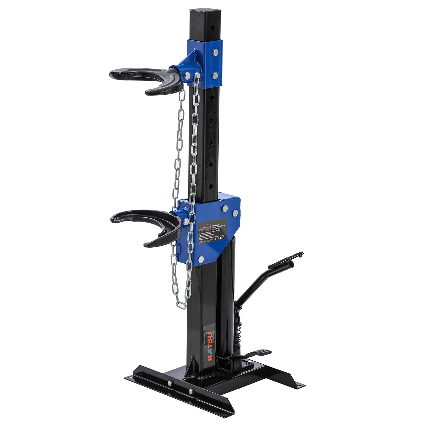 KATSU Tools Compresor Hidráulico de Muelles para Amortiguadores – Capacidad 2200 lbs – Herramienta para Reparación de Coches, Furgonetas y Camiones – 450319