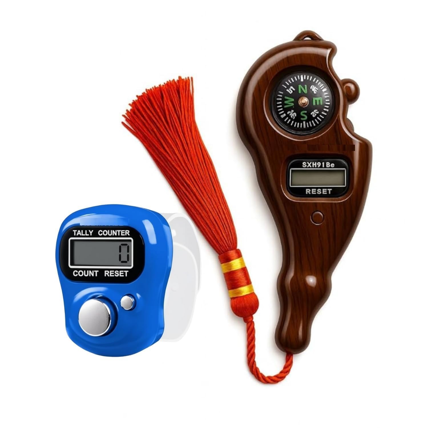 Toyzzholic Mantra Jaap Digital Tally Counting with Compass Finger Unique Design & Mini Hand Tally Counter Finger Digital Jap Mala Combo Set-1-MULTI-COLOR Combo-image-39