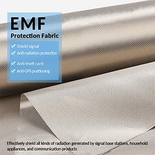 Vejesime Farday Fabric Farday Cage Military Grade Conductive Material For Fabric Protection Em From Cellular Signal thumb #1