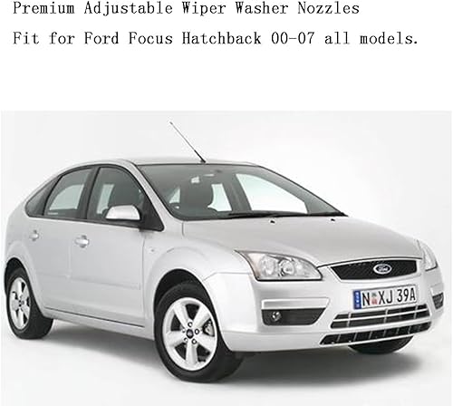 Miniatura 4 de YS4Z-17603-EA - Boquillas de limpiaparabrisas ajustables de alta calidad para Ford Focus 2000 01 02 03 04 05 06 2007, repuesto directo  Fácil de