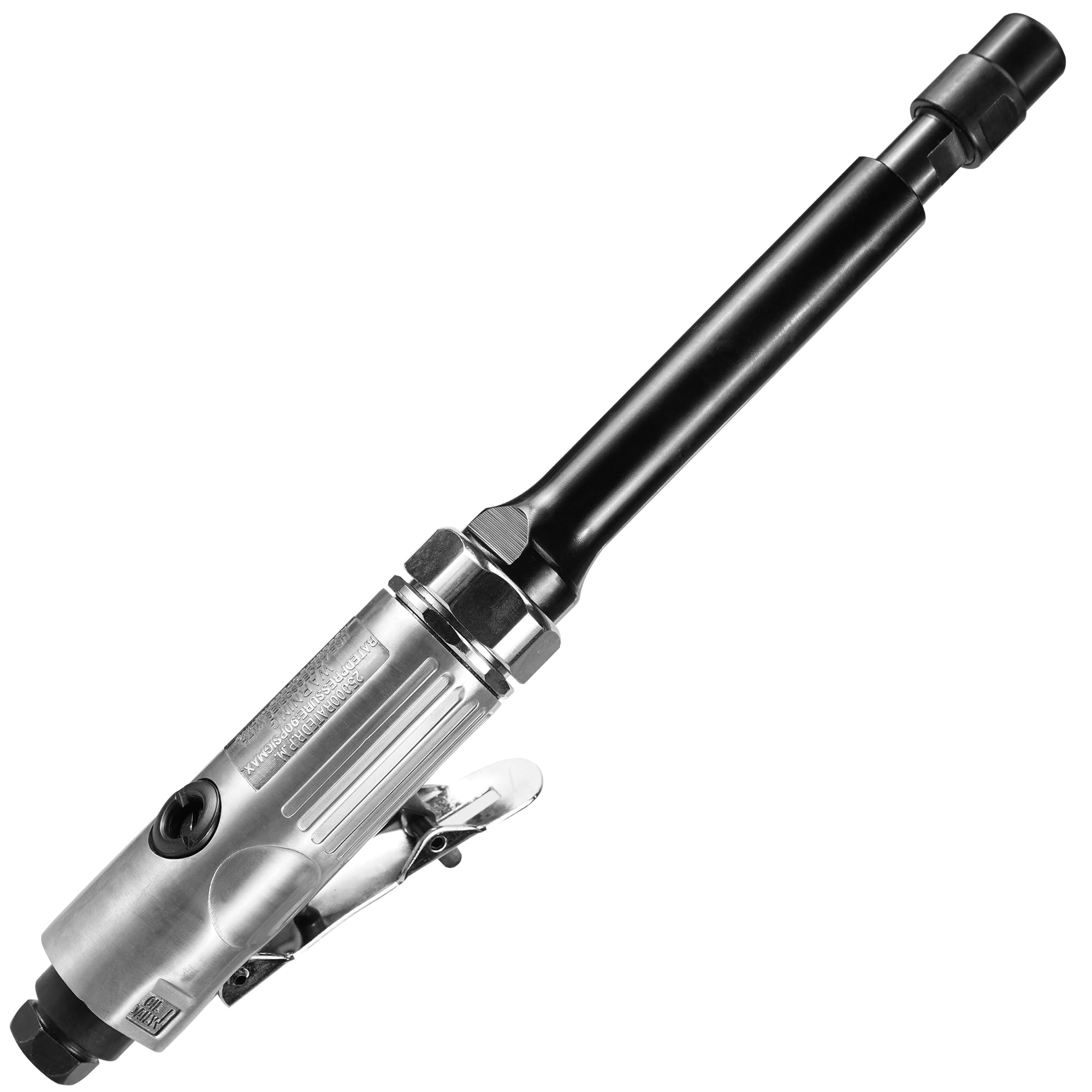 Smerigliatrice pneumatica, set di smerigliatrici ad aria estesa da 12,7 cm con pinze da 1/4" e 1/8", smerigliatrice pneumatica da 20.000 giri/min per porting, lucidatura e sbavatura, scarico