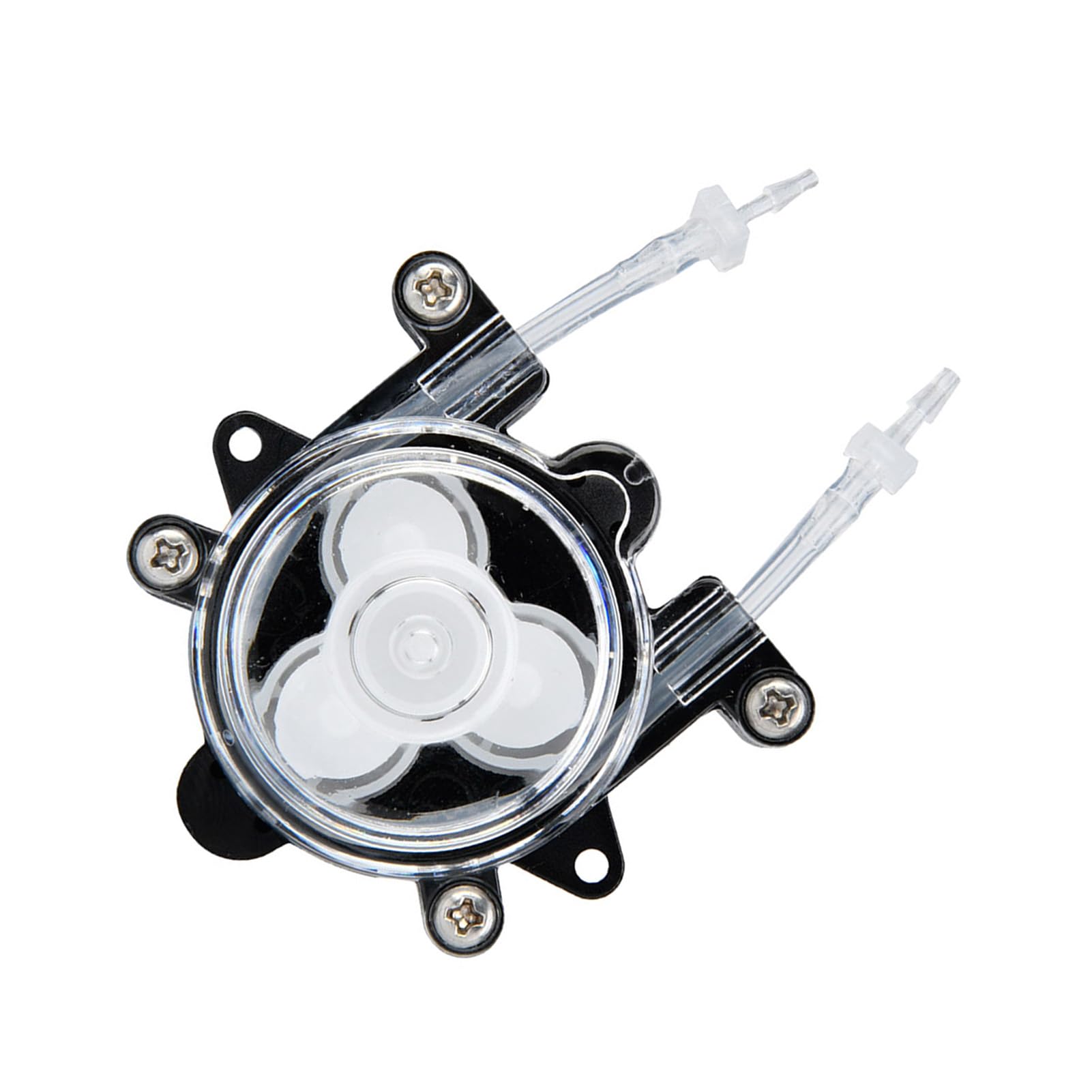 Mini Pompe Péristaltique 12 V CC pour Transfert de Fluides, Pompe Péristaltique pour Applications Biochimiques de Laboratoire et Génie Biomédical