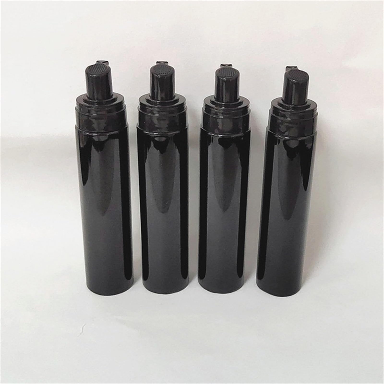 10PCS 100ml Nero Pompa Schiuma Bottiglia Detergente Viso Bottiglie di Plastica Portatile Riutilizzabile Lozione Shampoo Dispenser per Shampoo, Cucina, Bagno