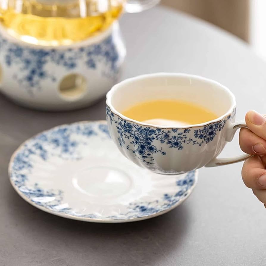 Amazon｜ハイフレ セラミックティーカップとソーサー