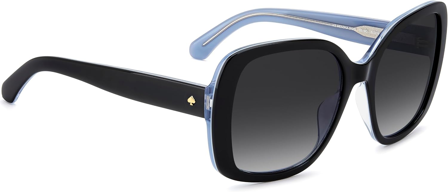 kate spade new york unisex-adult Ks Wenona 2/G/S Square Sunglasses