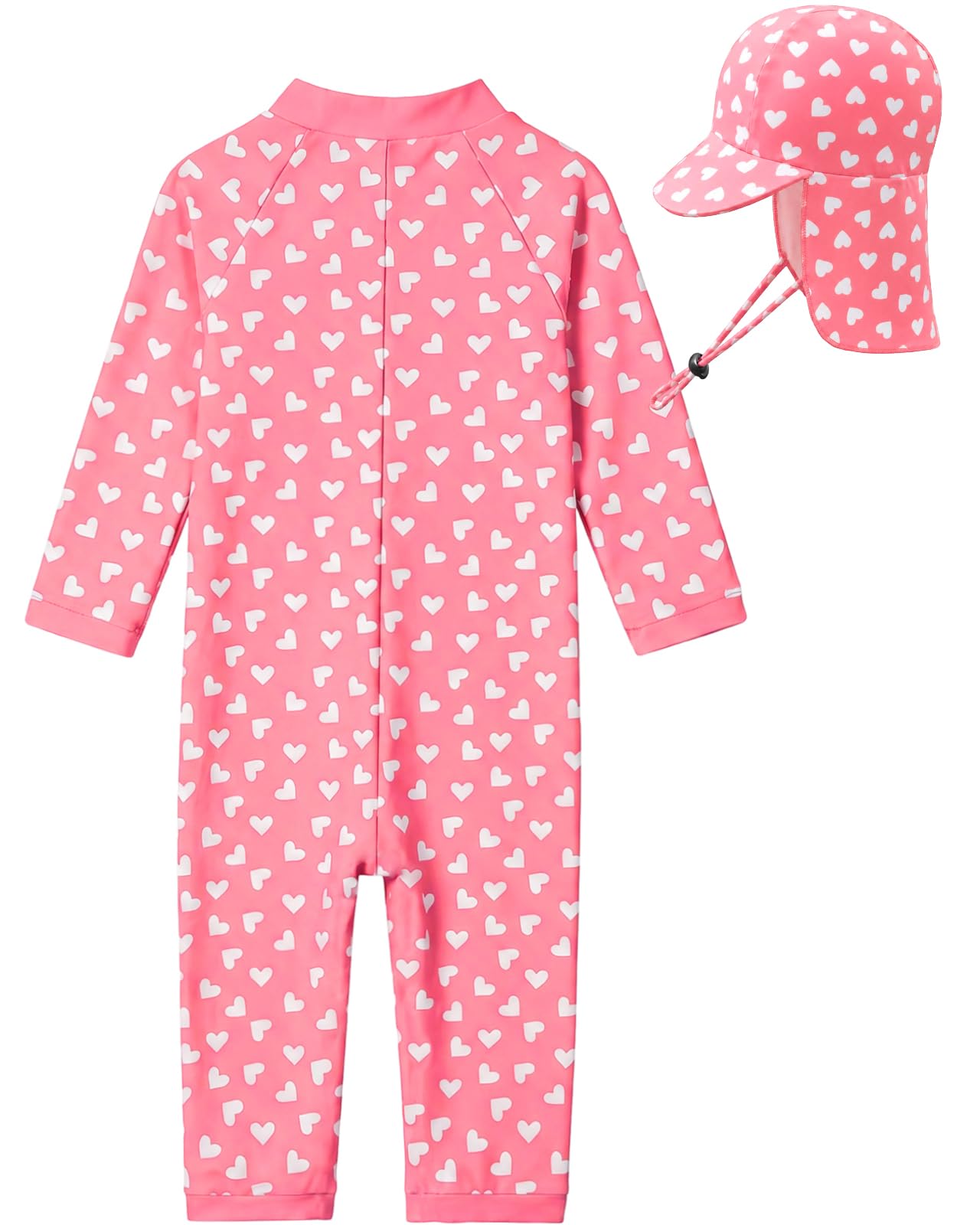 weVSwe Maillot de Bain bébé UPF 50+ Maillot de Bain Rash Guard à Manches Longues avec Fermeture éclair à l'entrejambe