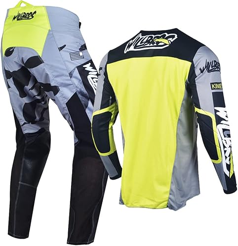 Miniatura 3 de Conjunto de pantalones de motocross para hombre, motocross, motocross, motocross, ropa de carreras para mujeres y adultos