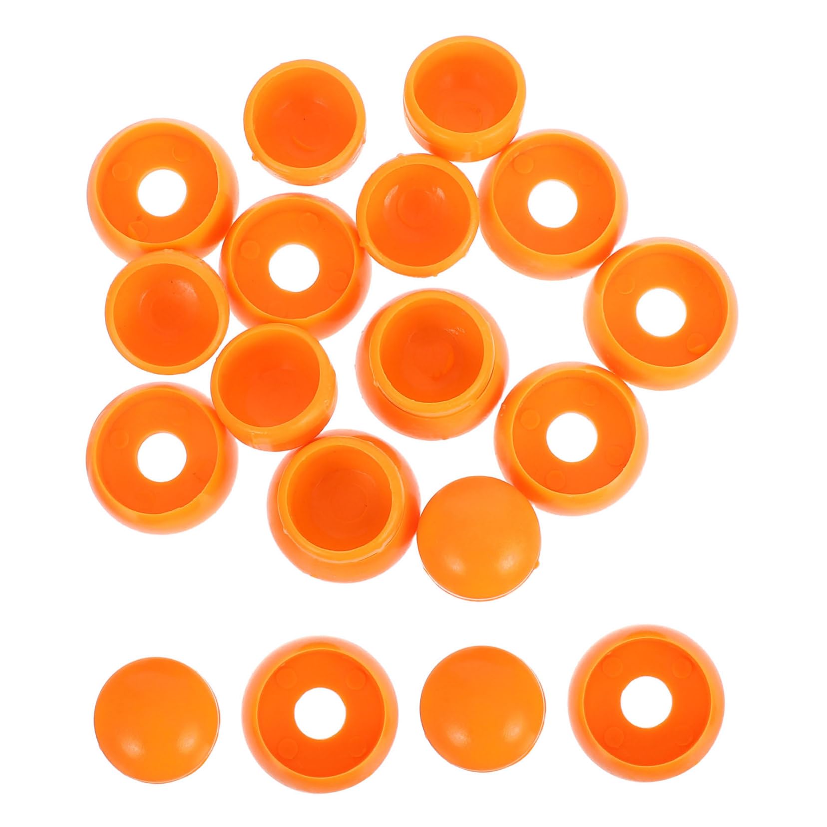 SUPVOX 10pcs Kids Playground Accessories: Nut Safety Covers for Playground Equipment - Plastic Bolt Protectors for Slides Areas