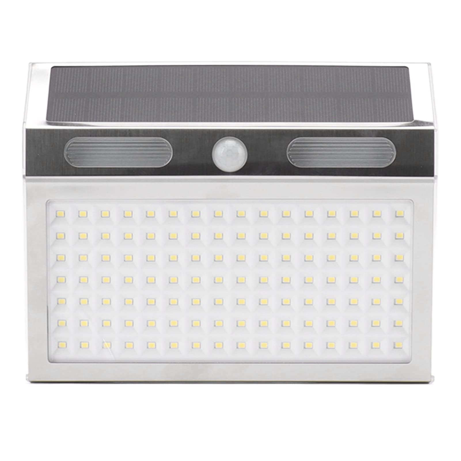 Luces Solares para Exteriores Luz de Pared con Sensor Solar IP65 Impermeable 112 LED Lámpara de Pared con Sensor de Movimiento Solar Luces de Pared Solares para Exteriores para Puerta de Entrada, Pati