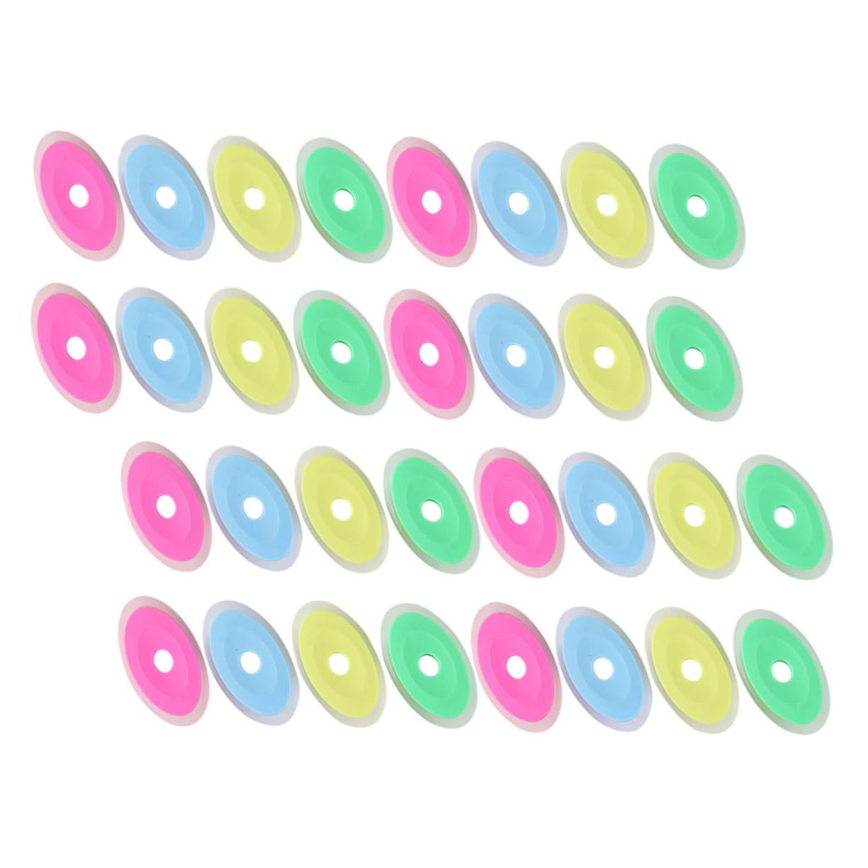 SHINEOFI 2 Sätze Gelstift Radiergummi Radiergummis Büro-silikon-radierer Schulbürobedarf Büro Radiergummi Zubehör Löschbare Silikon-radierer Kieselgel 50 Stück * 2