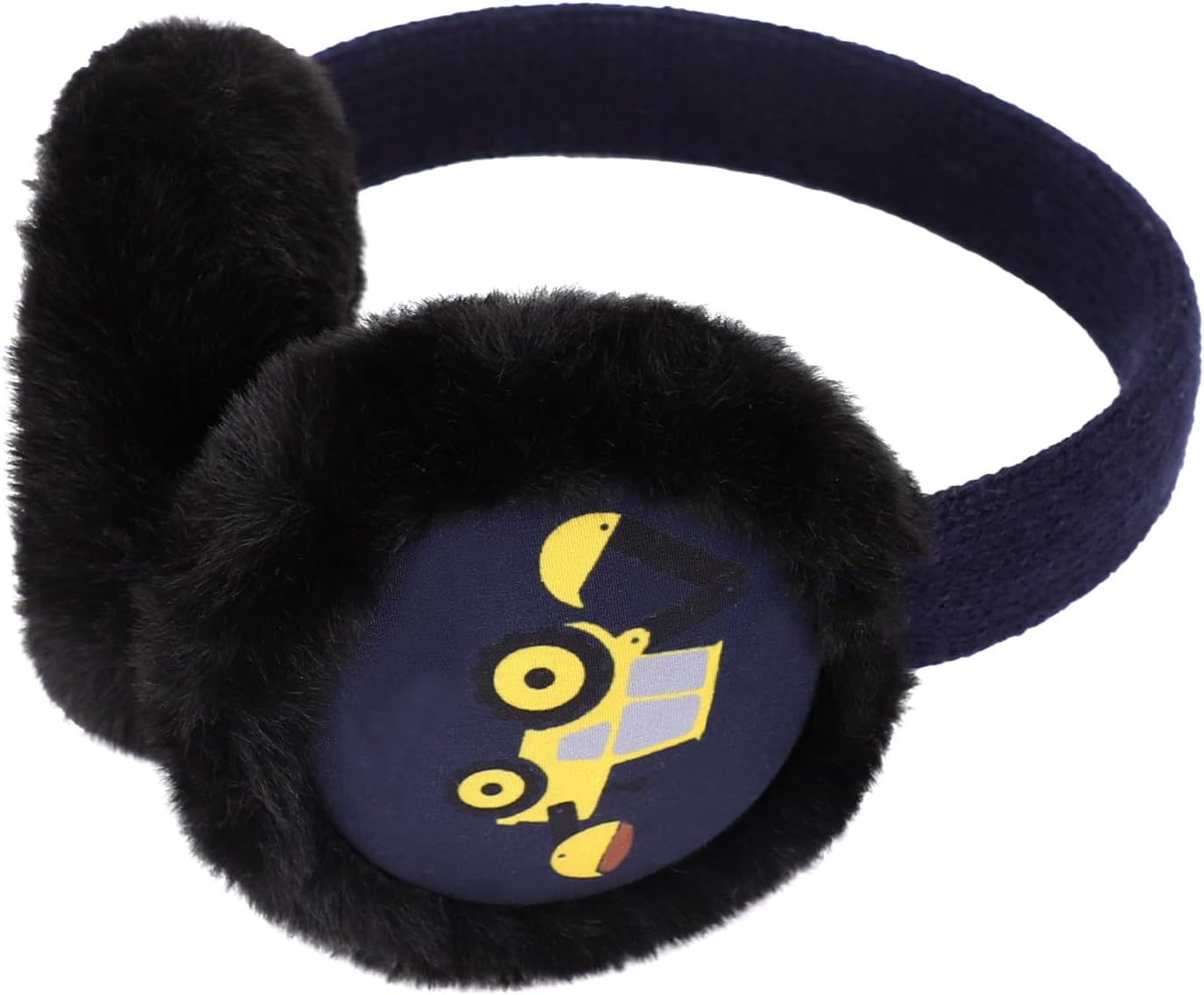 ZTL Kids Knit Earmuffs Soft Plush Ear Warmers Winter Outdoor Ear Muffs for Boys Girls - Image 5