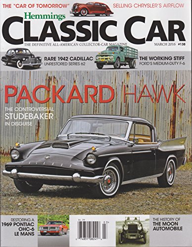 Hemmings Classic Car Magazine March 2016