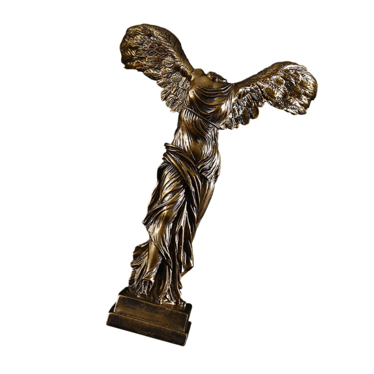 SHERCHPRY Escultura de Resina Diosa para Decoración del Hogar y Oficina, Artesanía Elegante Superficie Delicada y Textura Especial en Color Dorado