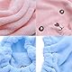 YQBFTC 2 Stück Mikrofaser Handtuch Haare,Handtuch Turban Kinder mit Cartoon süßes Haarturban,Schnelltrocknend Towel,Super Saugfähiges Haarhandtuch Duschhauben Kopfhandtuch für Frauen Mädchen Kinder