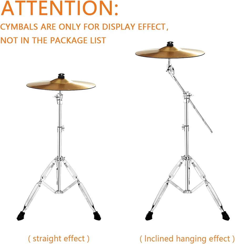 Amazon.co.jp: シンバルスタンド 標準シンバルスタンド 高さ調節可能