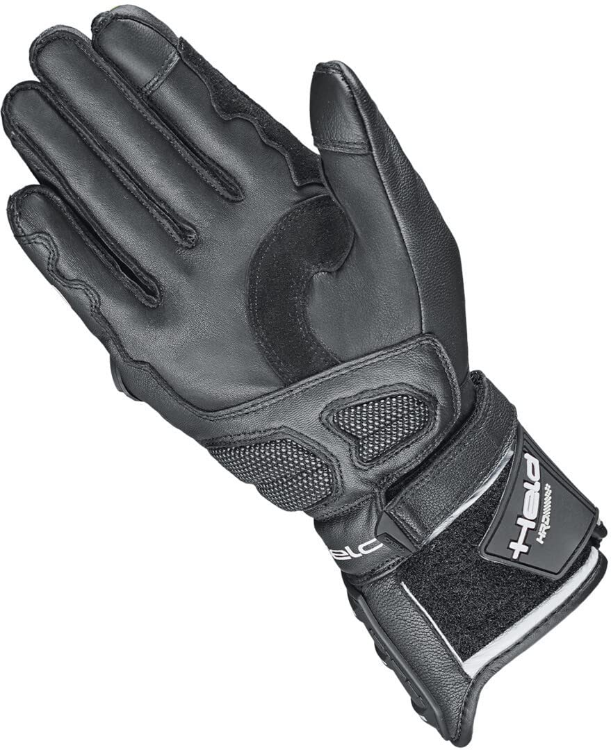 Held Akira RR Motorradhandschuh lang – Leder – Touchscreen – Schwarz