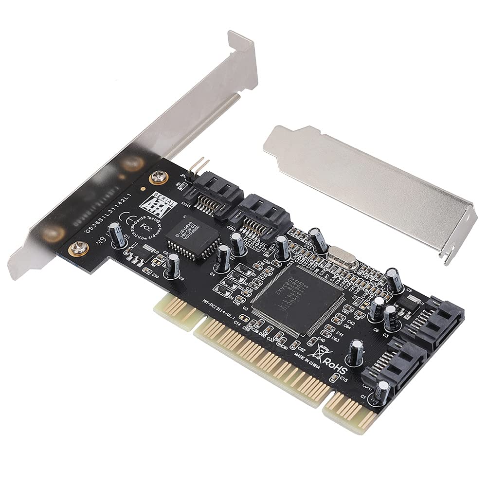 Ausla PCI 16X a 4 Porte Riser Card, Sil3114