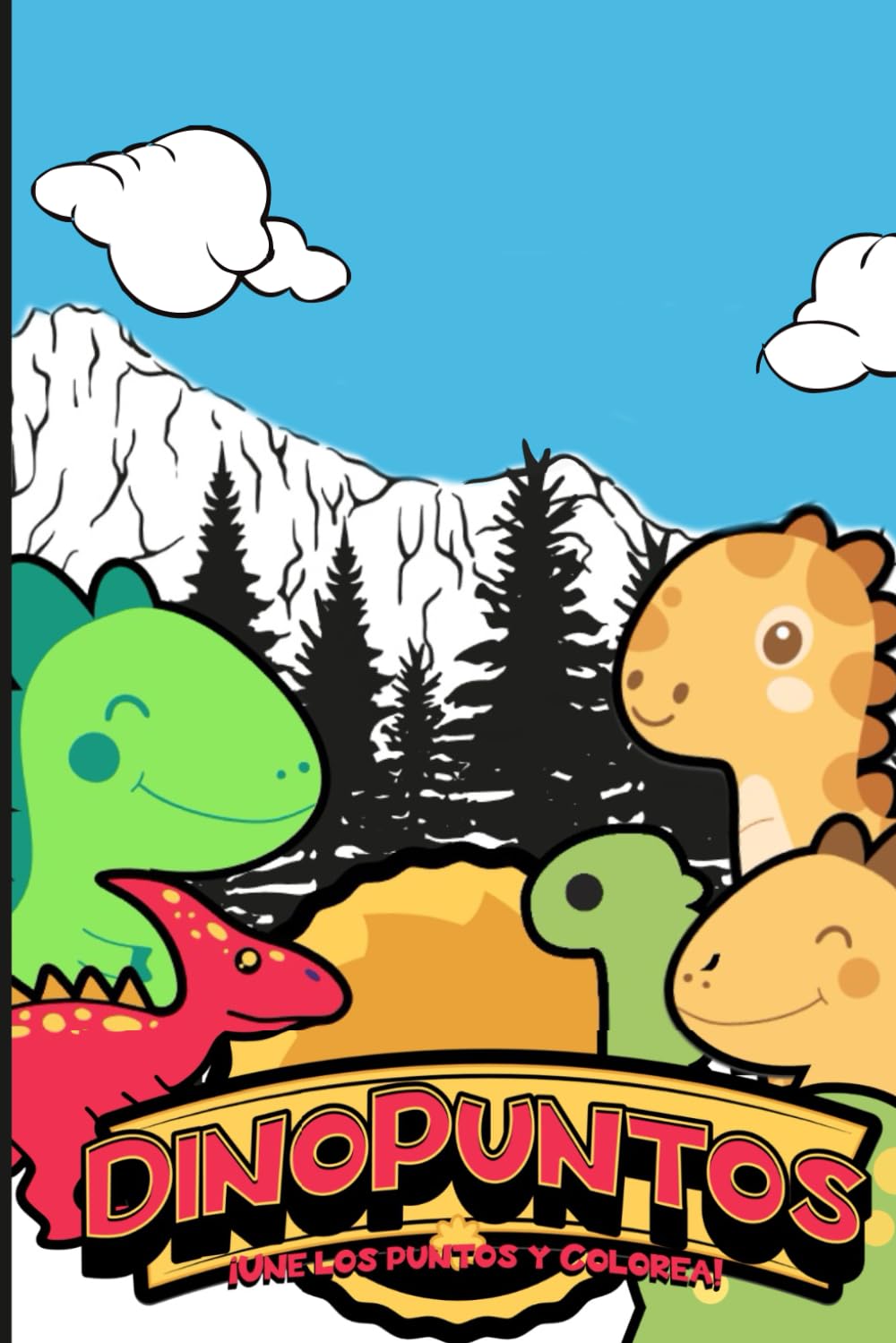 DinoPuntos: ¡Une los puntos y colorea!