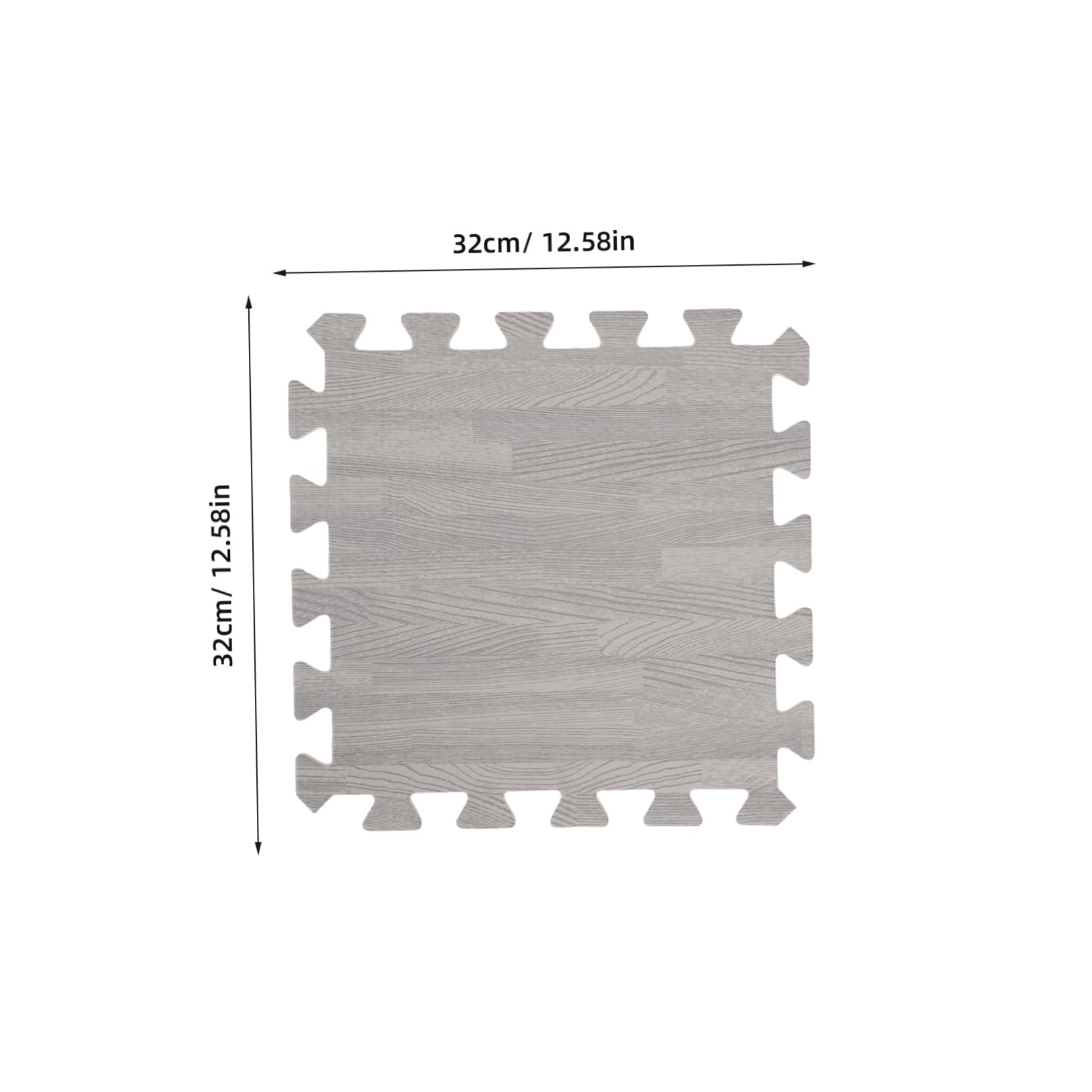 BESPORTBLE Thickened Sponge Pad Mat Set Interlocking Foam Mats Puzzle Design for Baby Play Home Gym Outdoor Activities