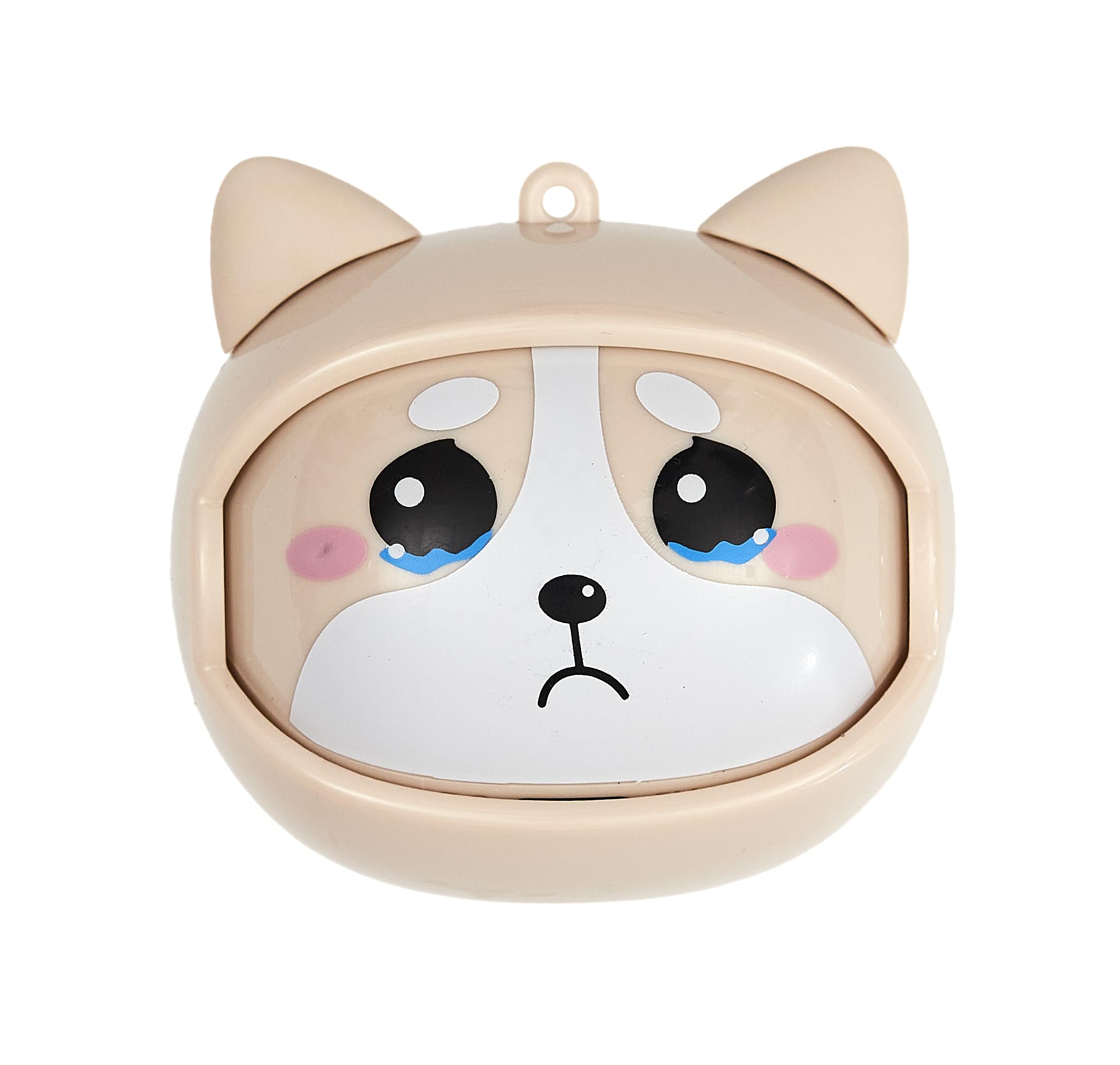 THE CONCEPT FACTORY - HT0153 Écouteurs sans Fil Multiface Kawaii - Design Original, Sonorité Optimale, Confort Ergonomique, Autonomie Étendue, Connectivité Bluetooth | Écouteurs sans fil kawaii, design original, sonorité optimale, confort, beige