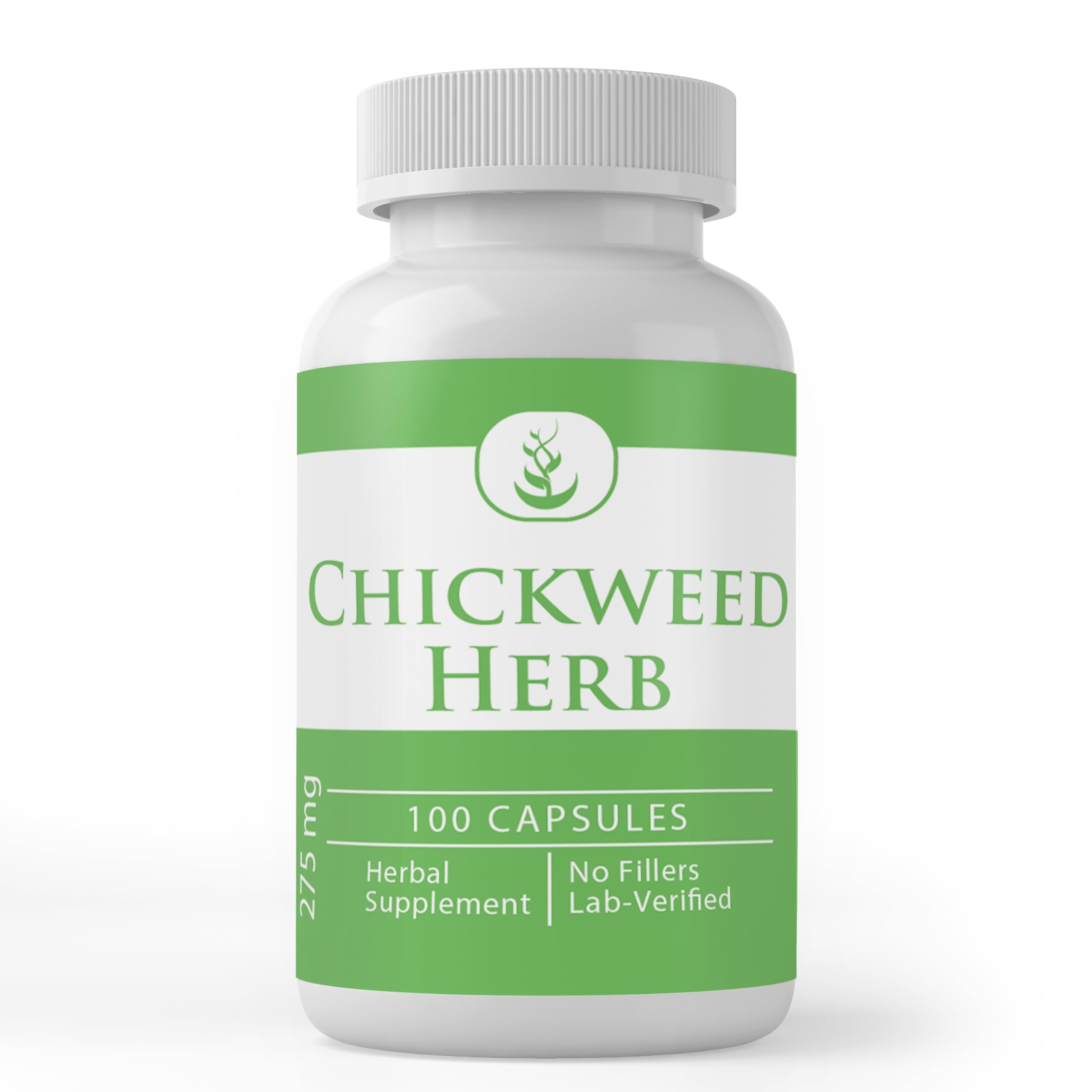 PURE ORIGINAL INGREDIENTS Chickweed Herb, (100 Capsules), Always Pure, No Additives Or Fillers, Lab Verified 100 Count (Pack of 1)
