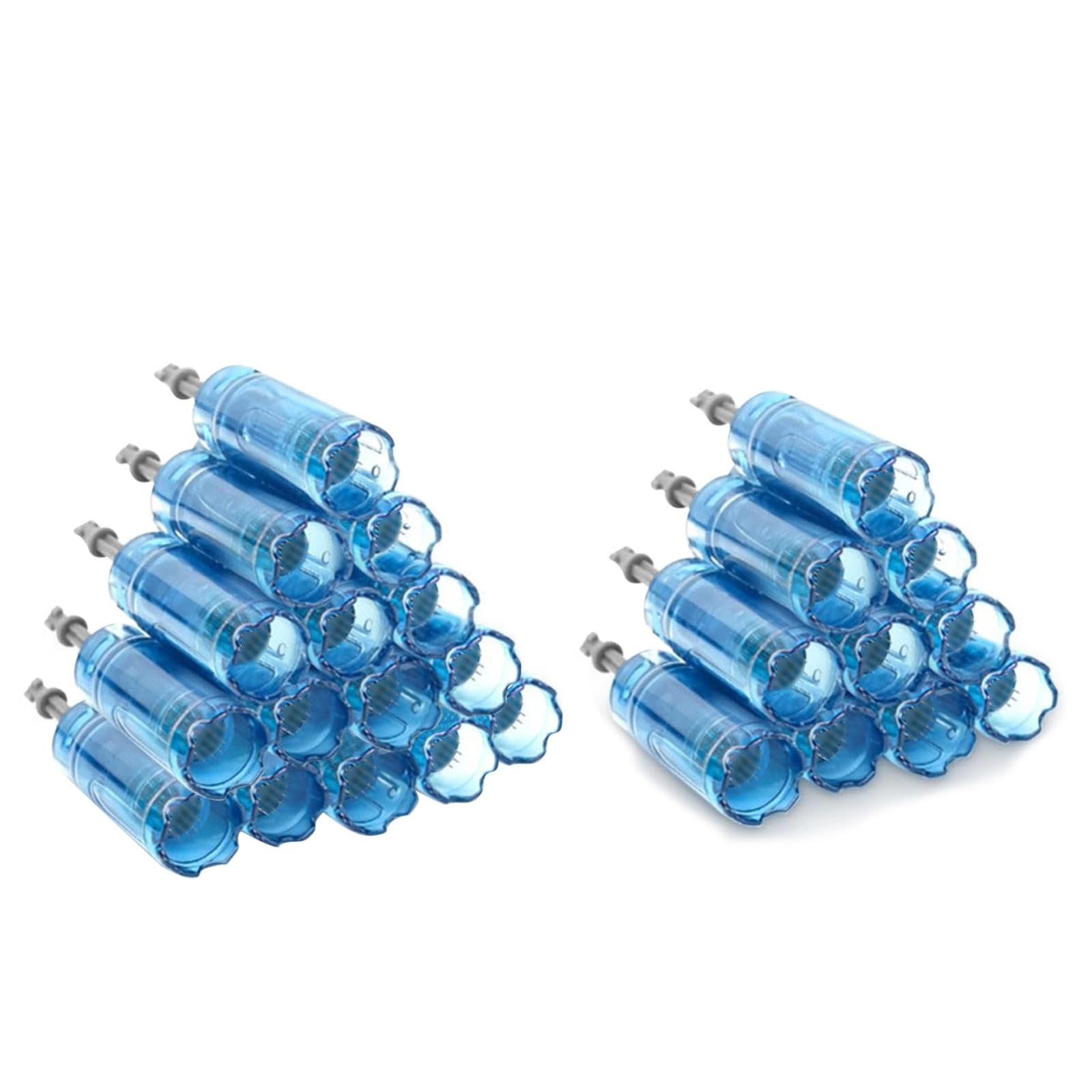 25 PCS Cartuchos dr pen Dermapen Agujas 12 Pins, Diseñados para el Lápiz de Dr. pen Ultima M8S A8S A9, Utilizado para Cicatrices de Acné, Cicatrices Profundas y Estrías