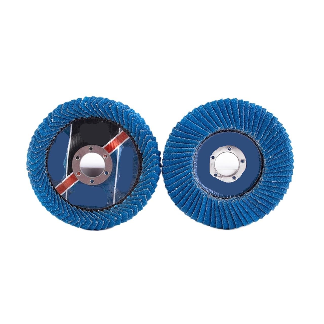 Discos de láminas de grano 60 de 100/115/125 mm | Muelas abrasivas for lijado abrasivo(125mm,10Pcs)