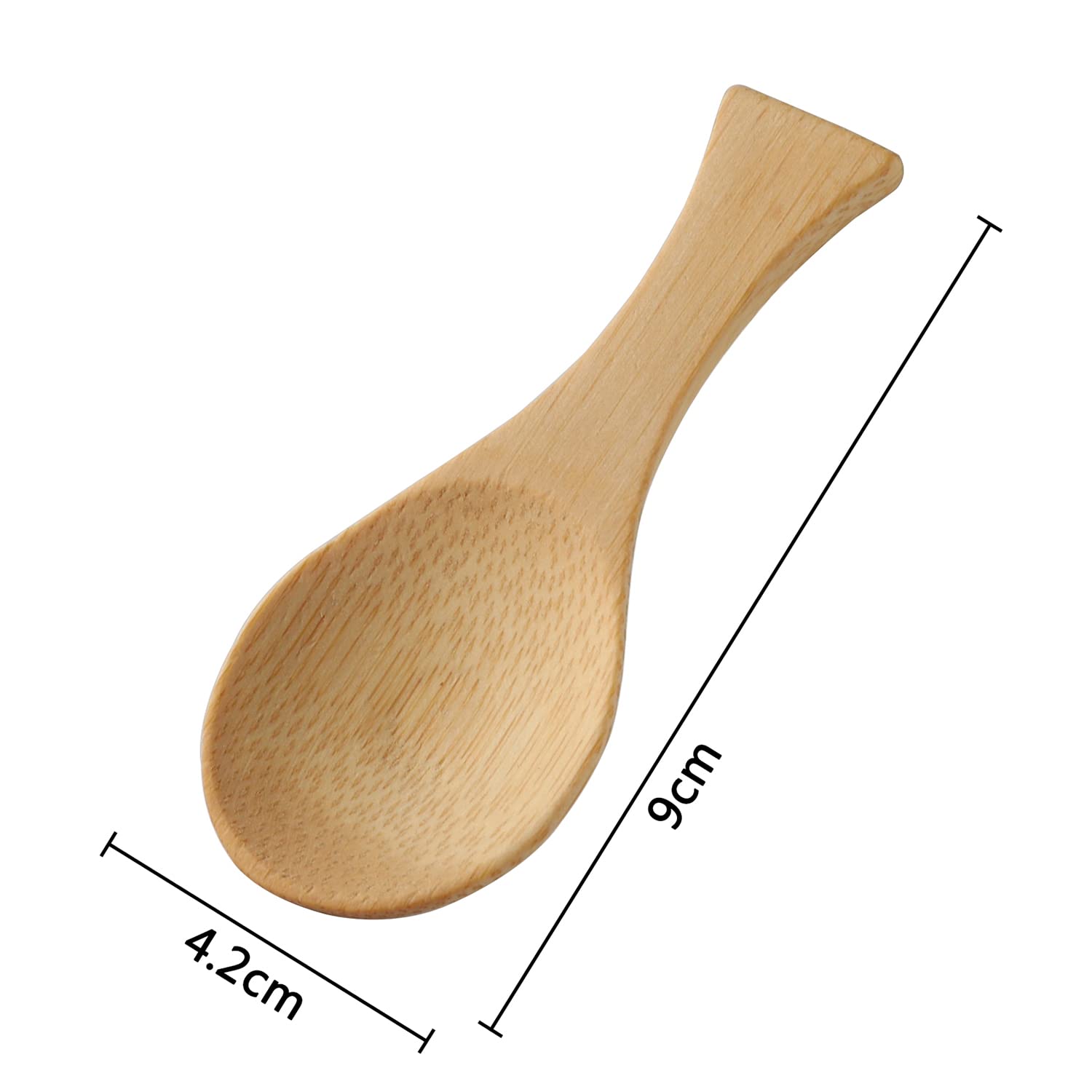 15 Mini Cuillères En Bois - 5,1cm - Pour Sel, épices, Détergents - Ustensile Cuisine Ou Artisanat