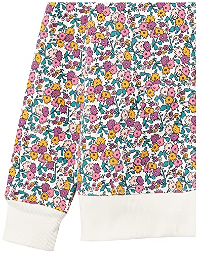 image for Amazon Essentials Toddler Girls' Fleece Zip-Up Hoodie Sweatshirt, Whit