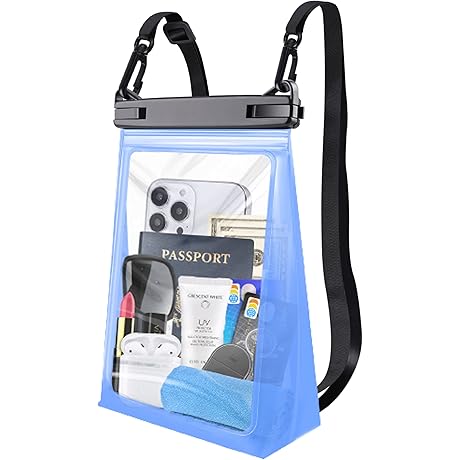 Supersized, Waterproof Phone Case [IPX8 Certified] For Floating and Saftey Beyond the Sea