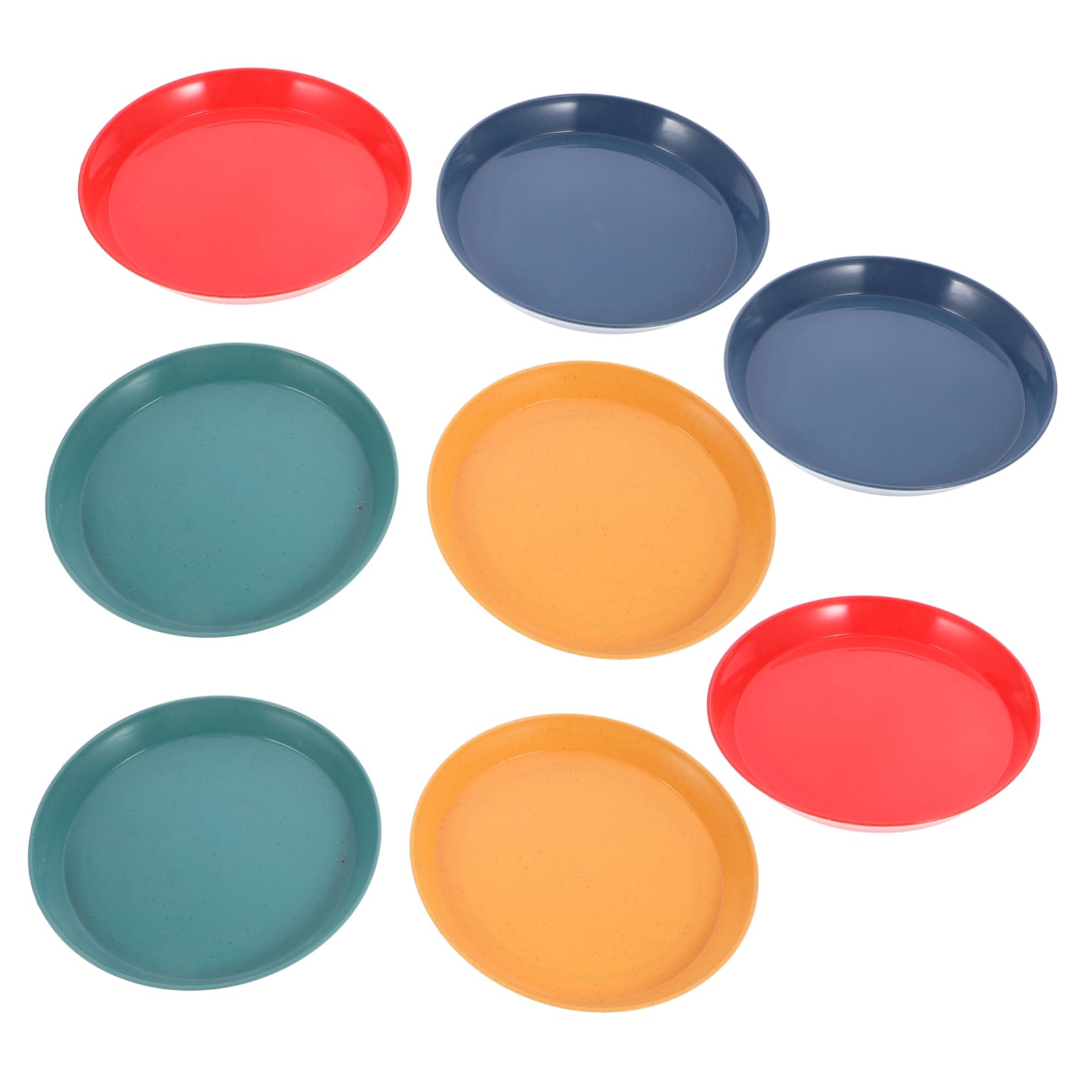 Toddmomy 8Pcs Cat Feeding Bowl for Small Cats Wide Pet Food Dish with Non Slip Base Designed for Comfortable Mealtime for Kittens and Legged Breeds