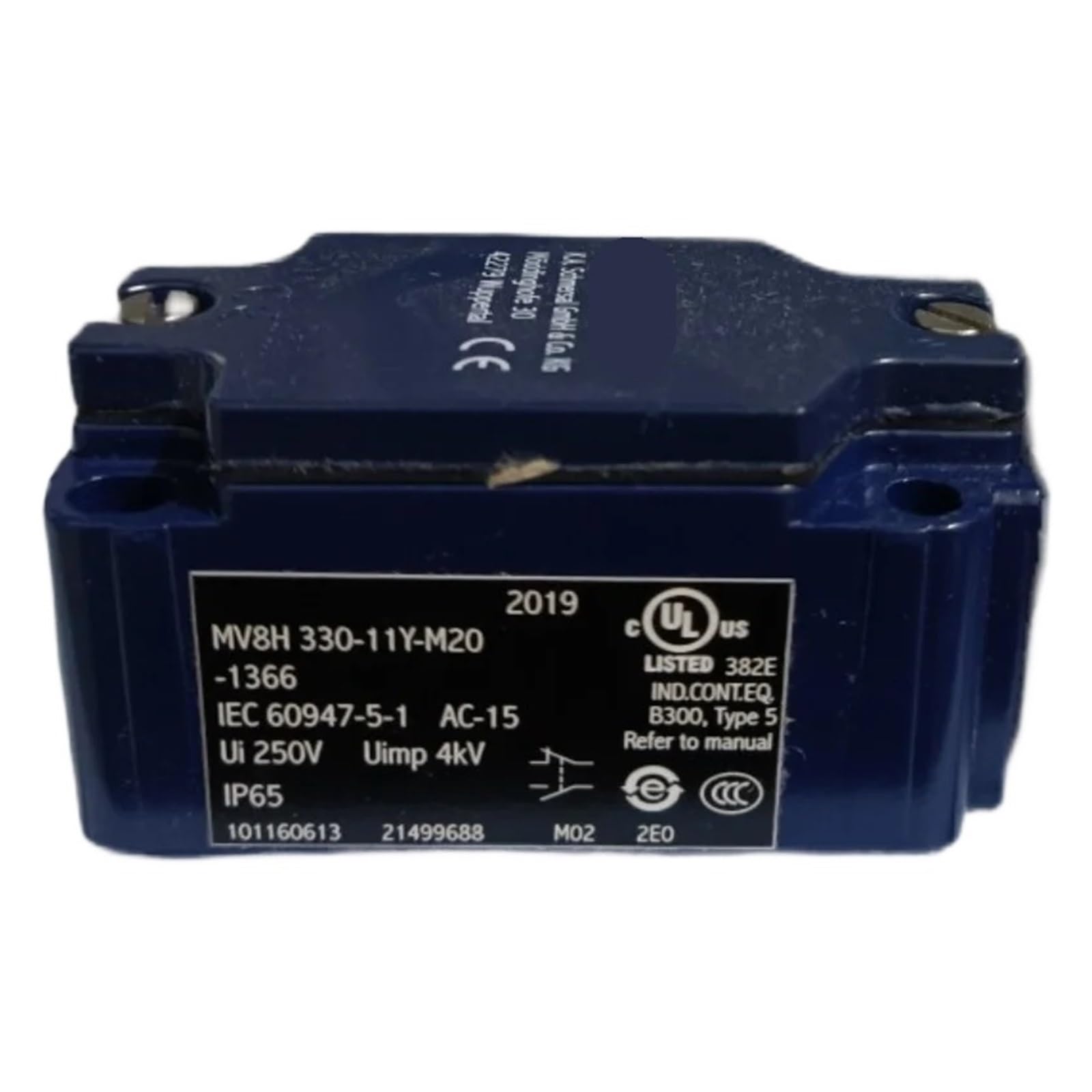 CXFCIHFT Limit switch MV8H 330-11Y-M20-1366