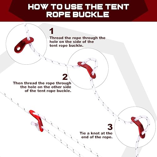 Miniatura 6 de 10 estacas de tienda de campaña resistentes con tornillos en estacas de metal para acampar con cabeza luminosa, clavijas de anclaje para el suelo,
