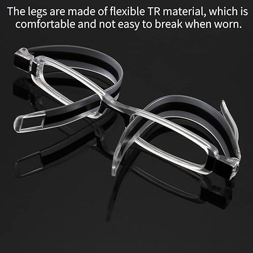 Miniatura 9 de Paquete de 4 lentes de lectura para mujeres y hombres, compactos, portátiles, delgados, pequeños, ligeros, plegables