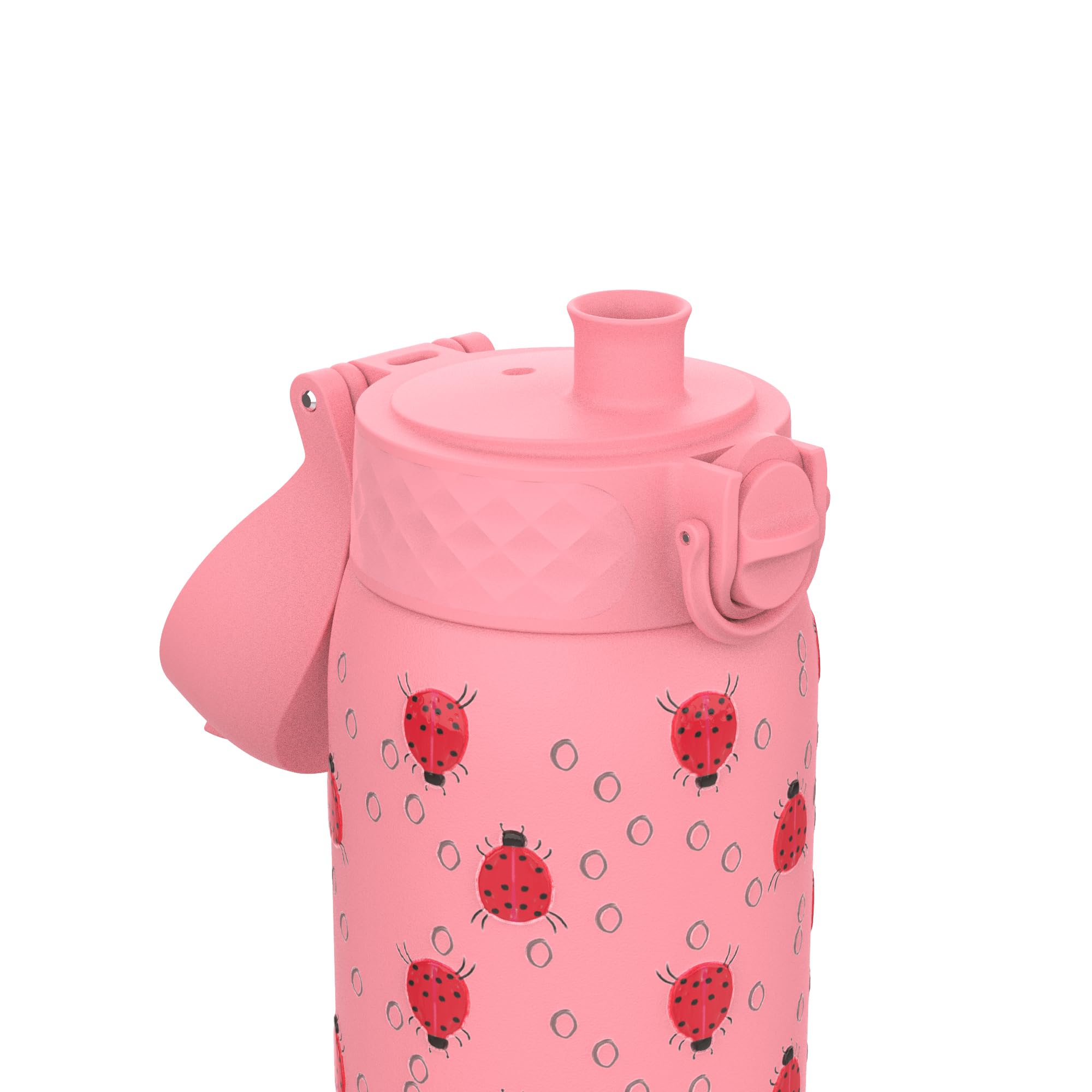 Ion8 Lightweight Steel Kids Water Bottle, 400ml/13oz, Non-Insulated, Leak Proof, Easy to Open, Secure Lock, Dishwasher Safe - Image 3