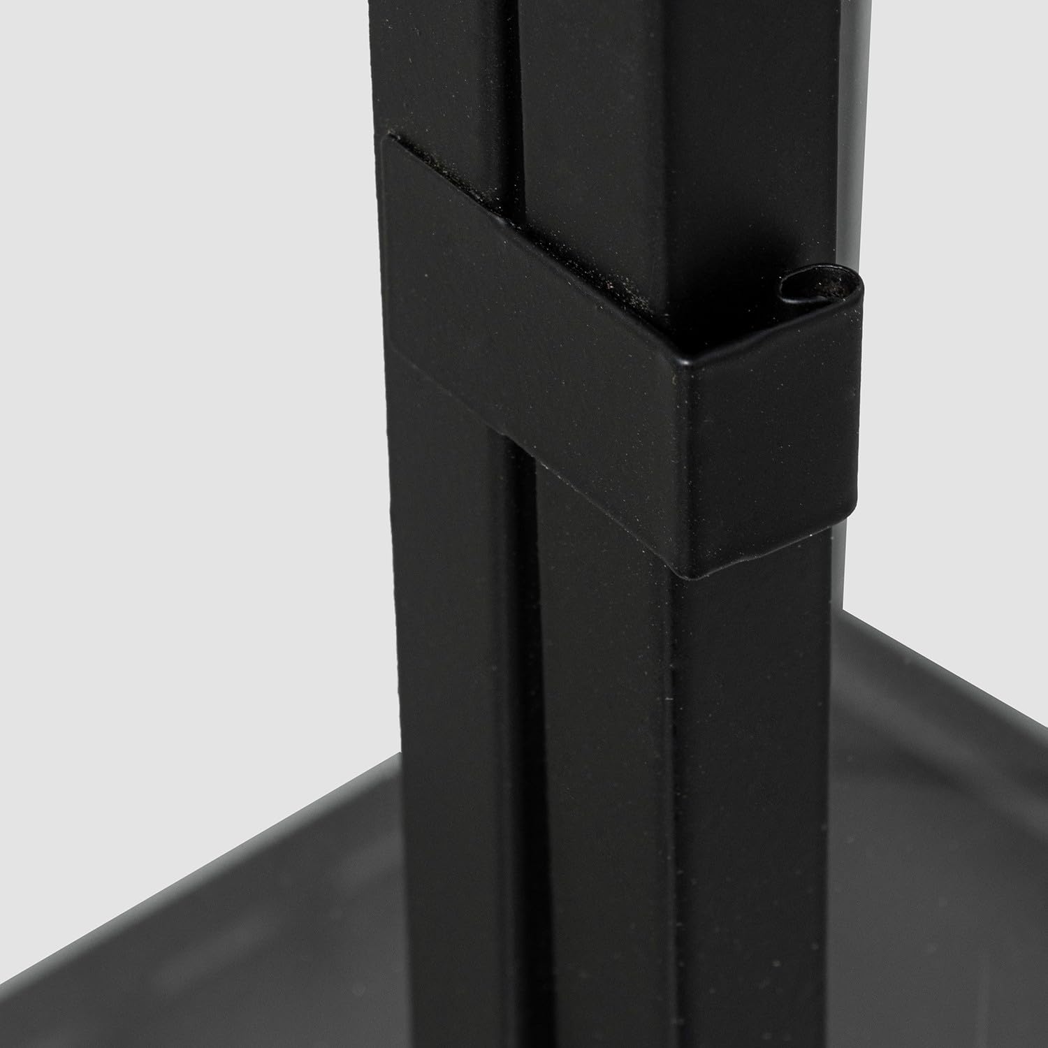 Set de 3 faroles portavelas de Suelo o sobremesa de Metal Negro 10x10x23+14x14x39+18x18x49 cm
