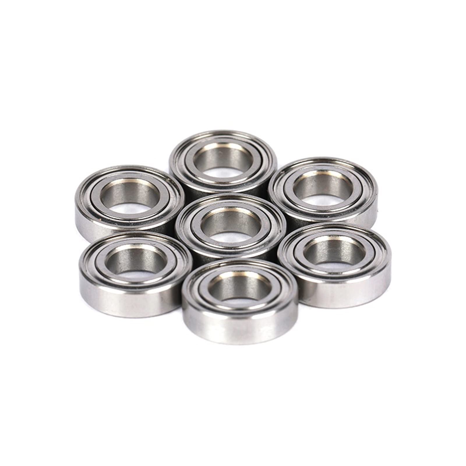 Industrial Bearings Roulements à billes en acier inoxydable de haute qualité 10 pièces 7x14x4mm sans roulement Standard for Ball Bearing Skate Bearings